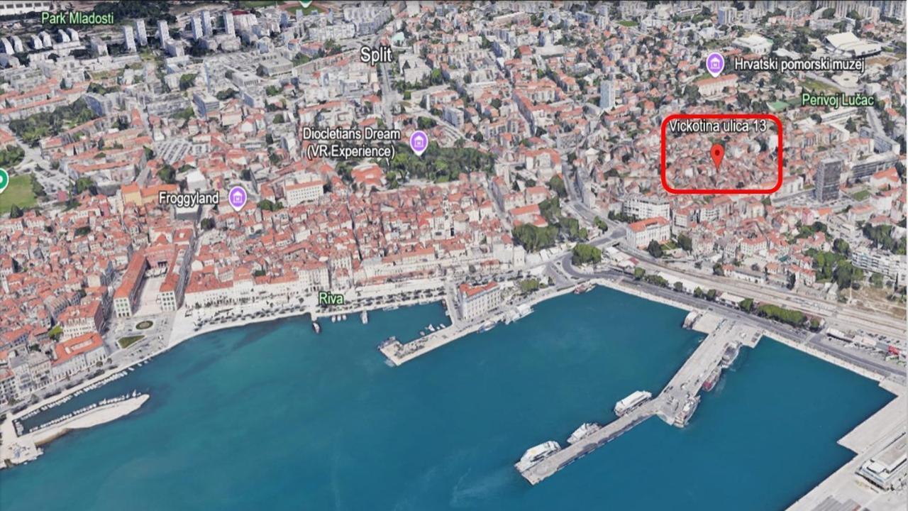 Apartment Petar in old part of town Split Exterior foto